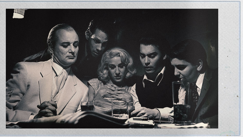 Ed Wood - The cast at Boardners booth