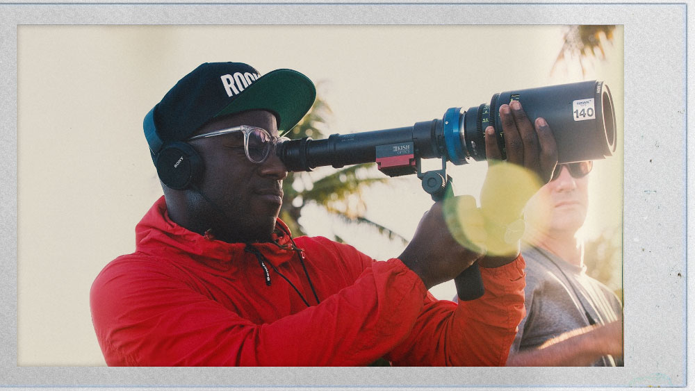 Barry Jenkins directing on the set of Moonlight